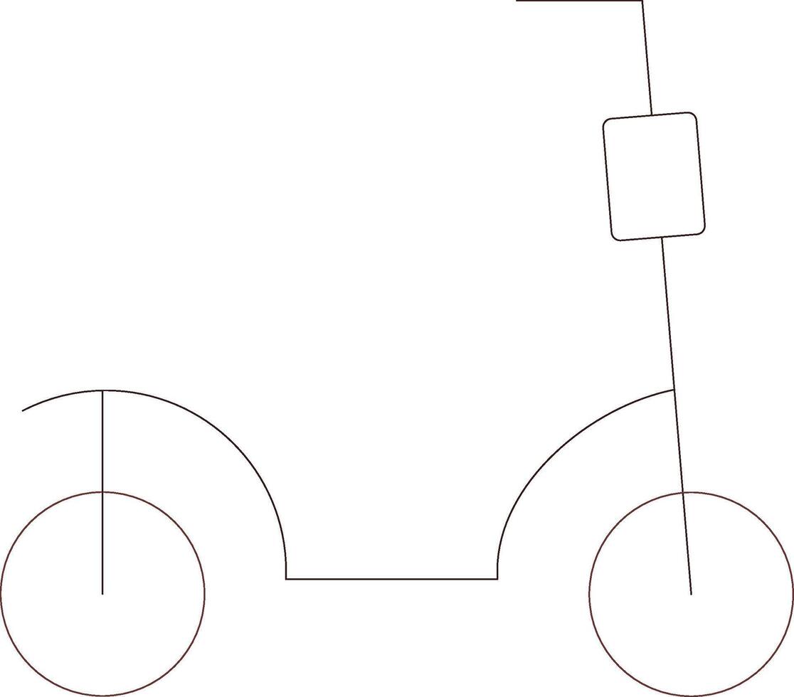 Line Two Color Design vector