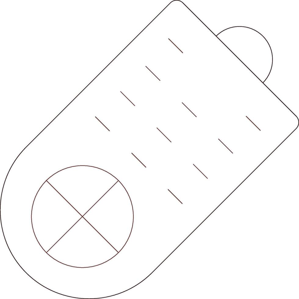 Line Two Color Design vector