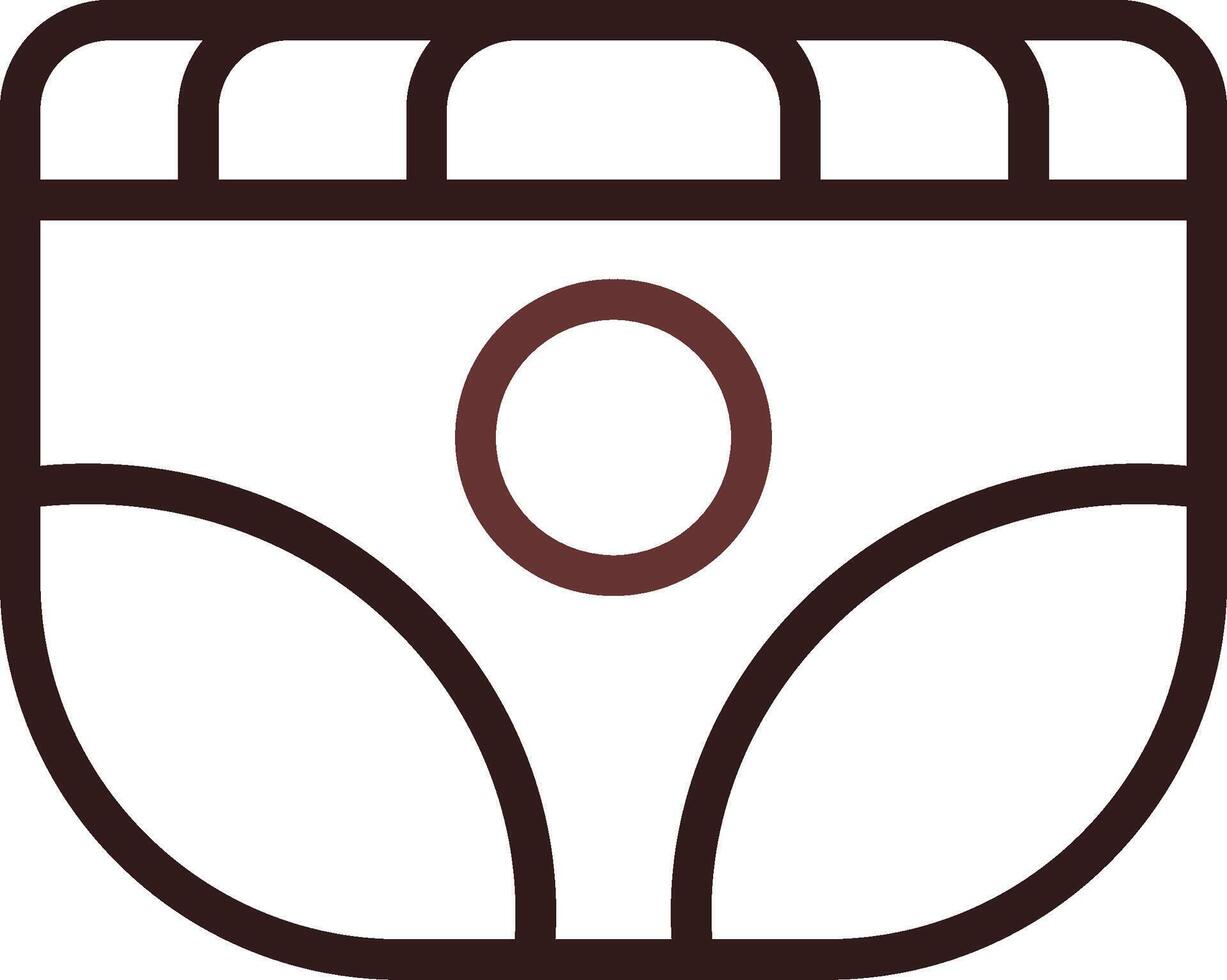 Diaper Creative Icon Design vector