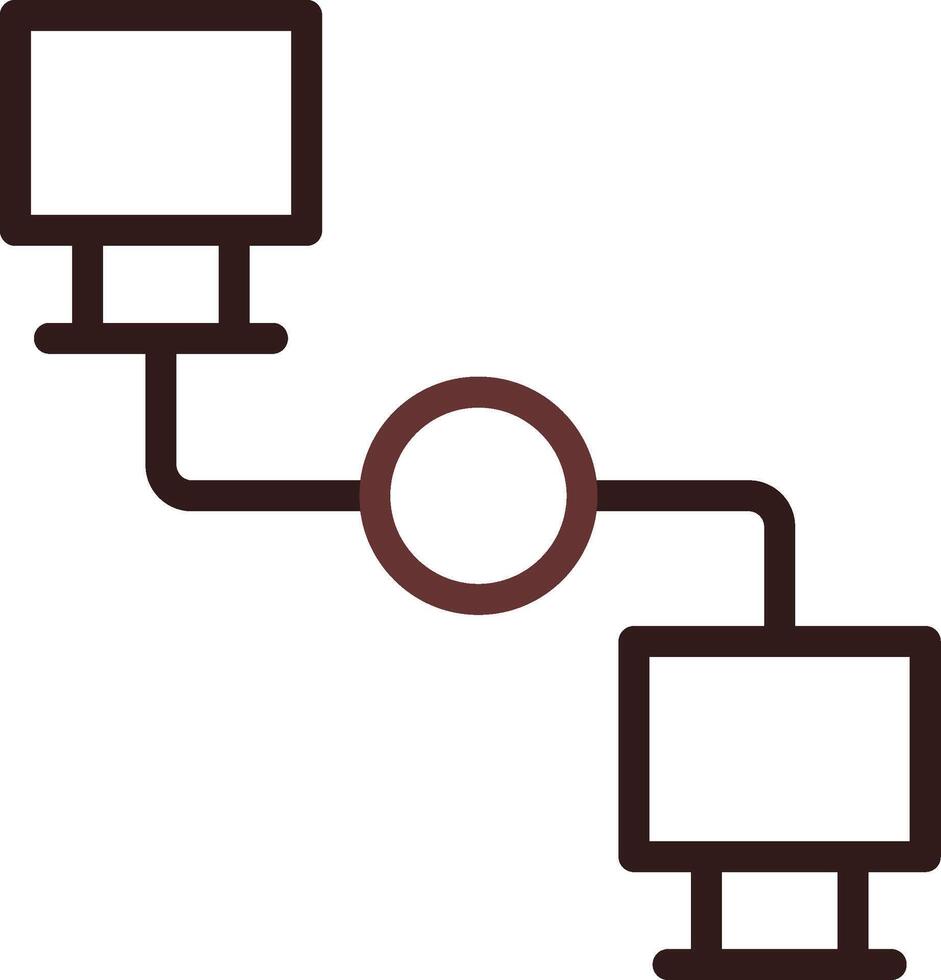 Unstructured Data Creative Icon Design vector