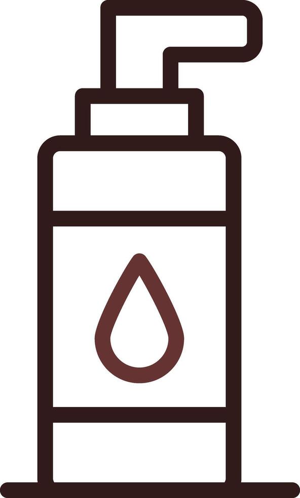 Line Two Color Design vector