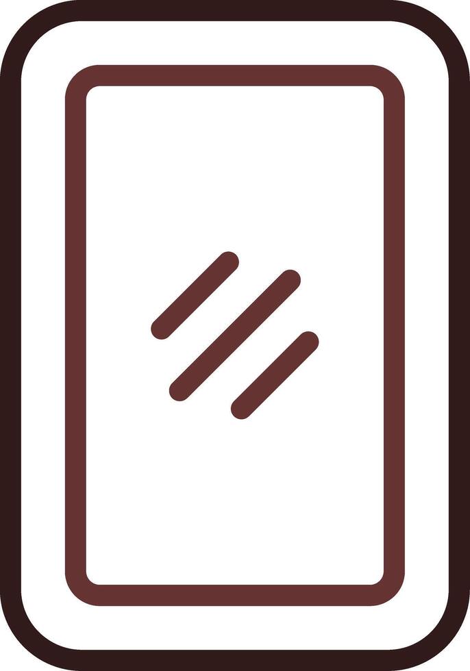 Line Two Color Design vector