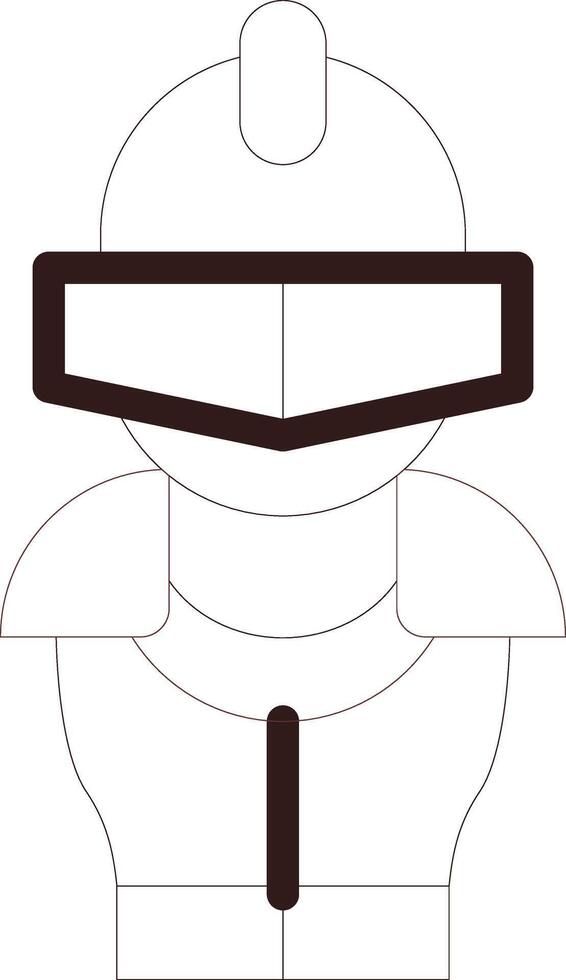 Line Two Color Design vector