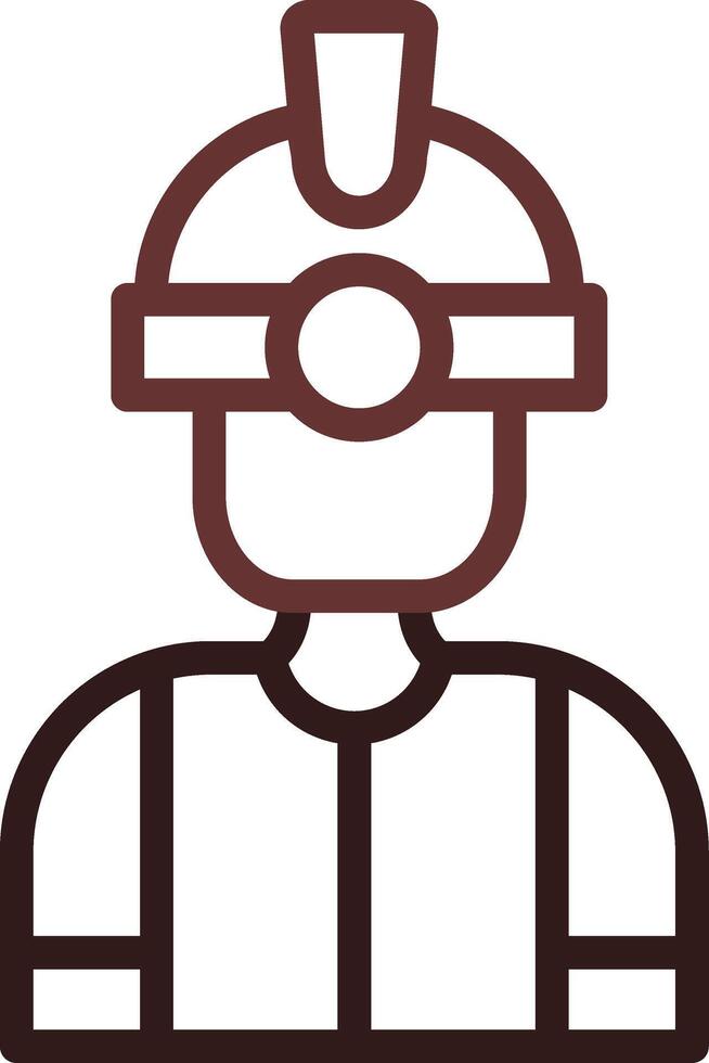 Line Two Color Design vector