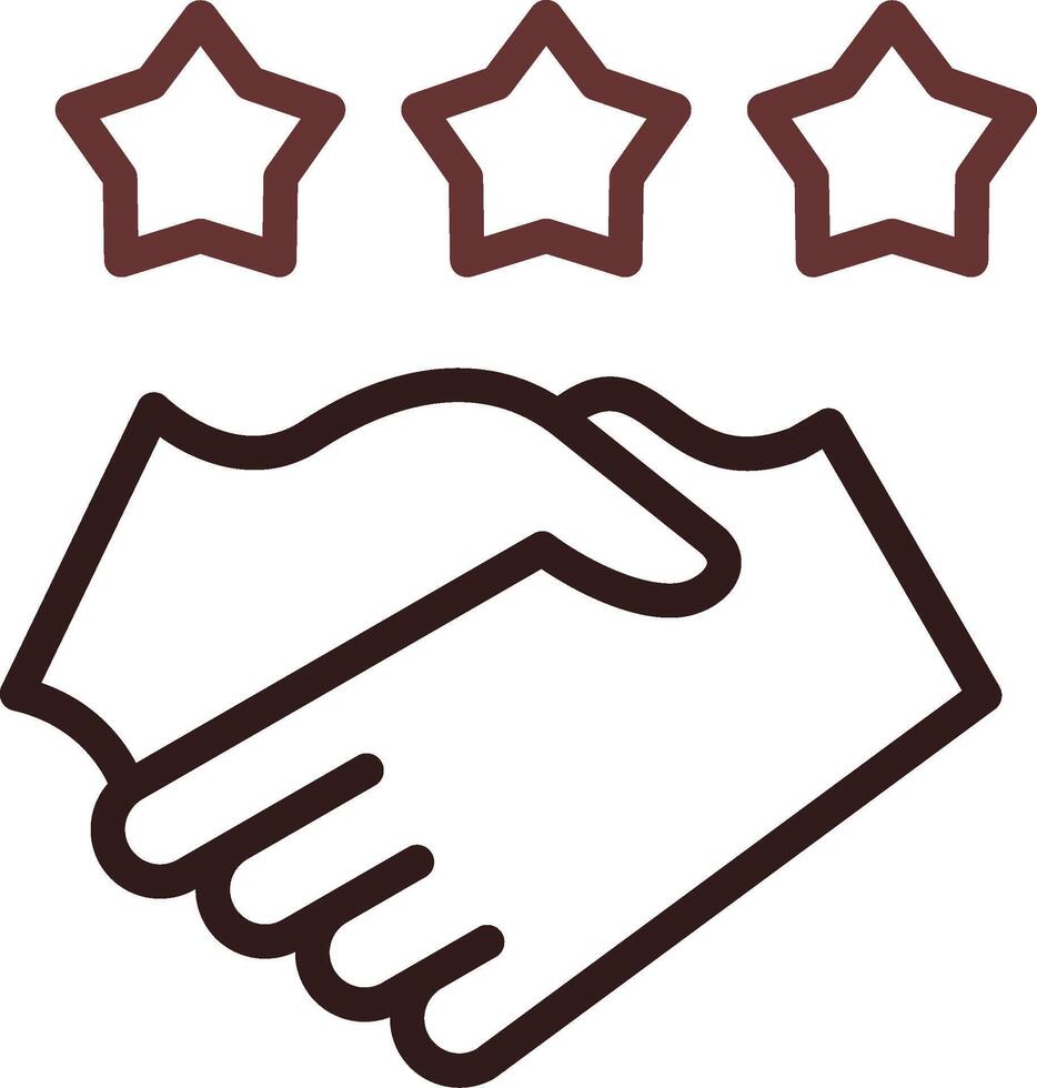Game Handshake Creative Icon Design vector