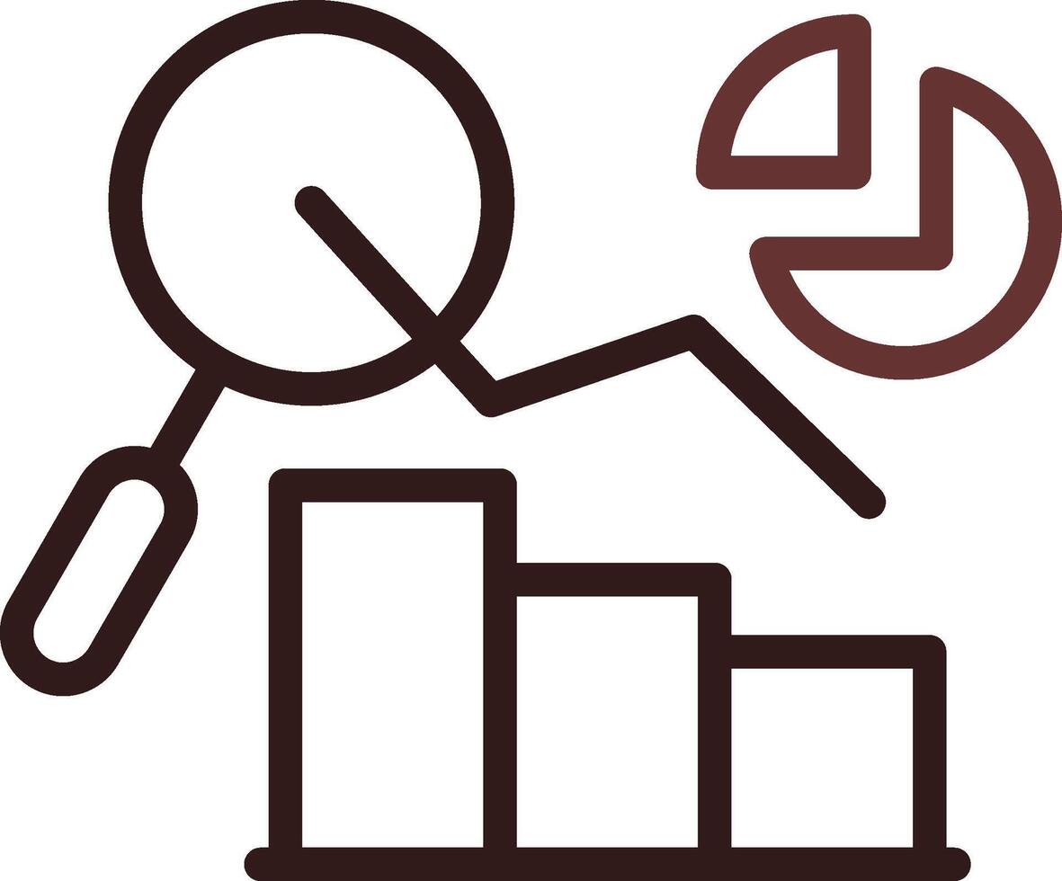 Research Process Creative Icon Design vector