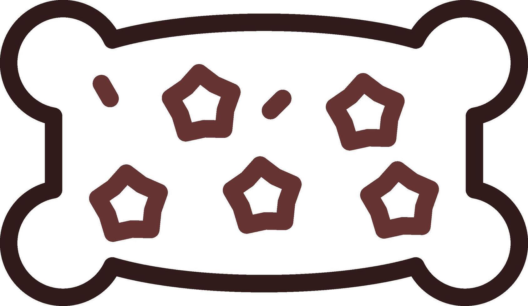 Baby Pillow Creative Icon Design vector