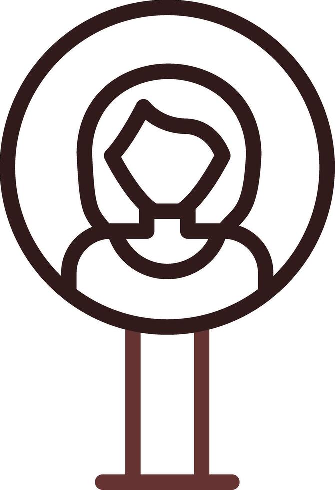 User Placeholder Creative Icon Design vector