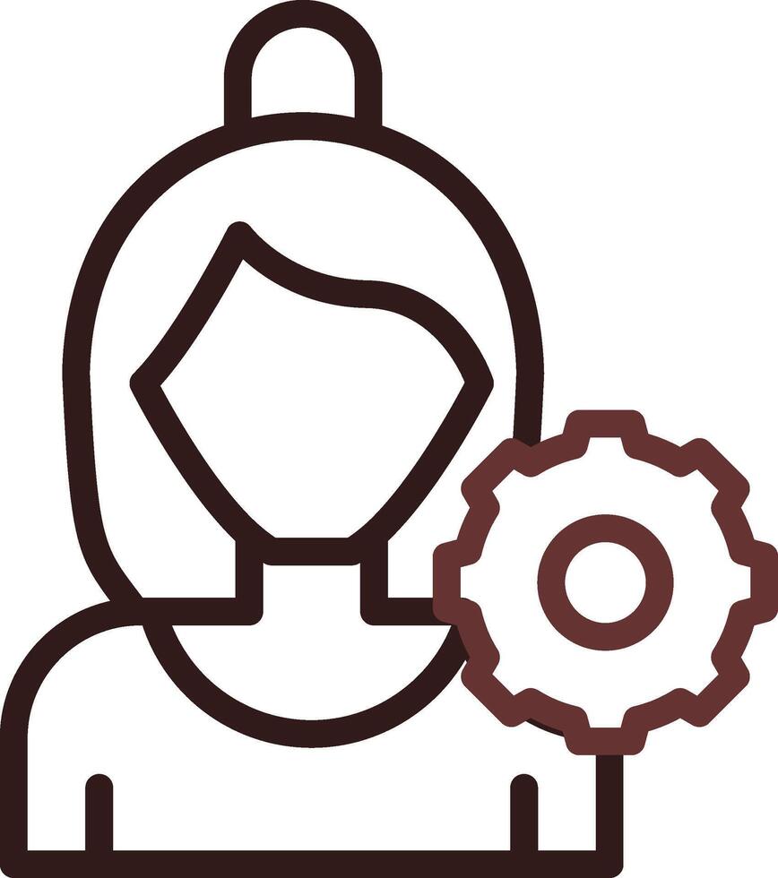 User Settings Creative Icon Design vector