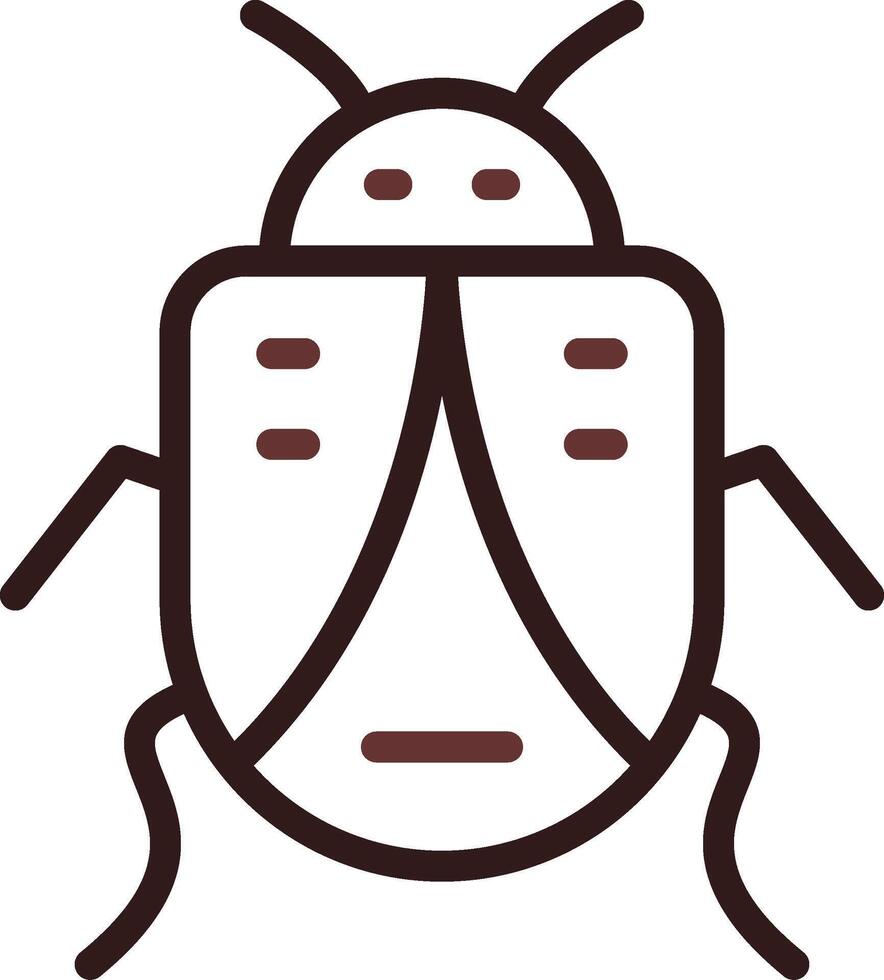 Bug Creative Icon Design vector
