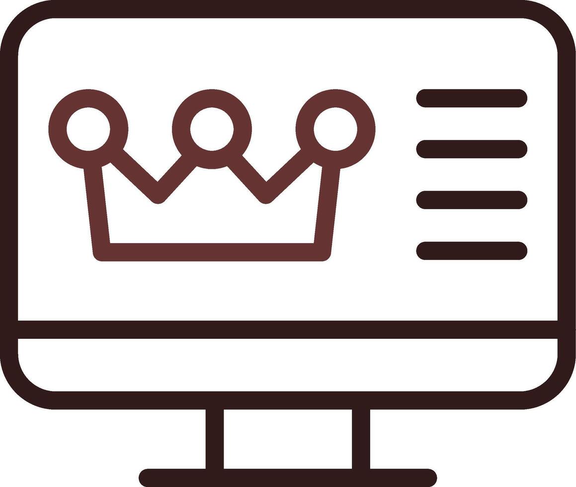 Premium Content Creative Icon Design vector