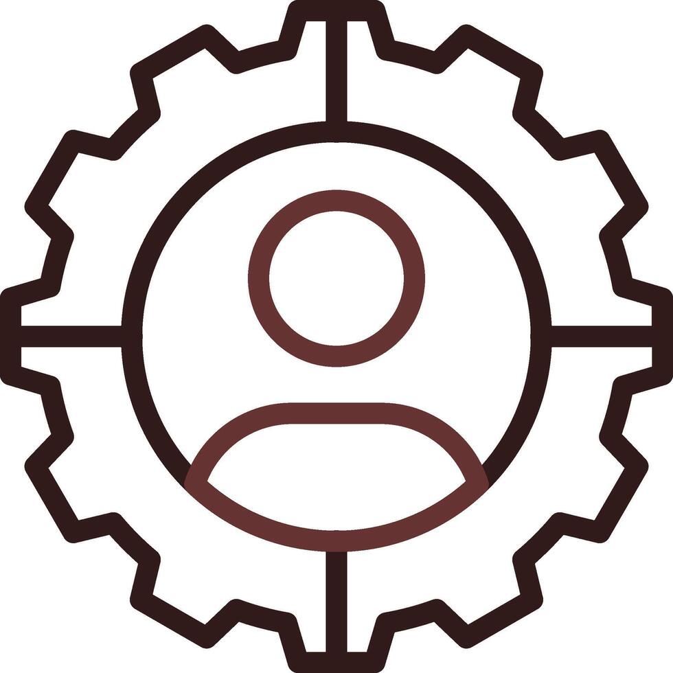 Personalization Creative Icon Design vector