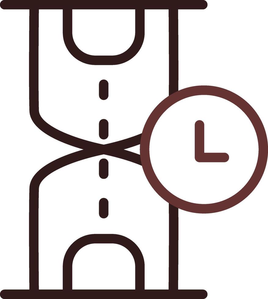 Jet Lag Creative Icon Design vector
