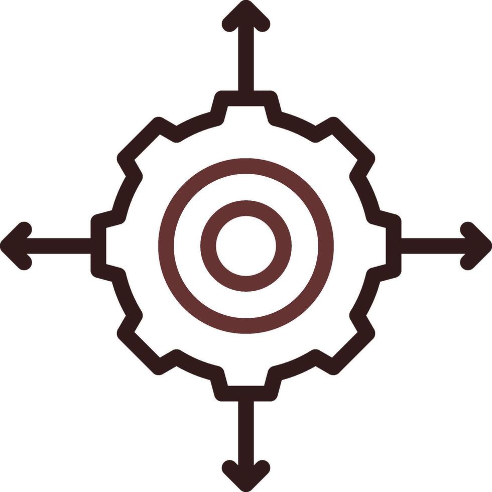 Expansion Creative Icon Design vector