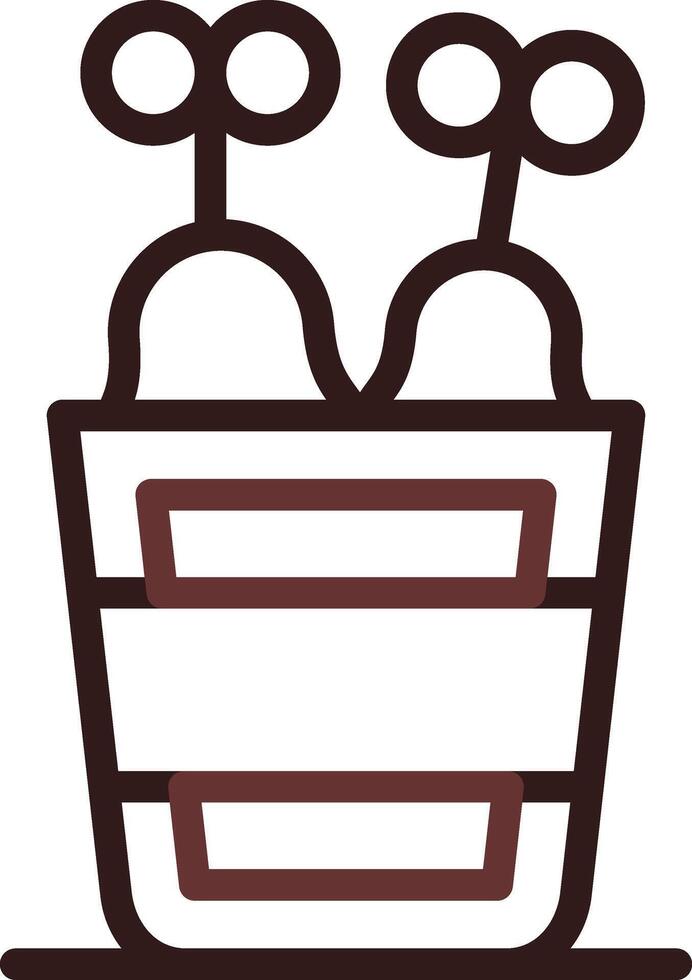 Fried Chicken Creative Icon Design vector