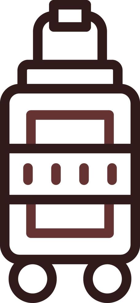 Luggage Creative Icon Design vector