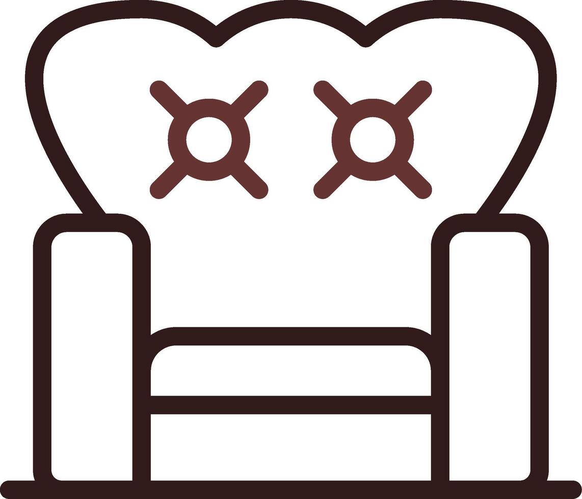 Armchair Creative Icon Design vector