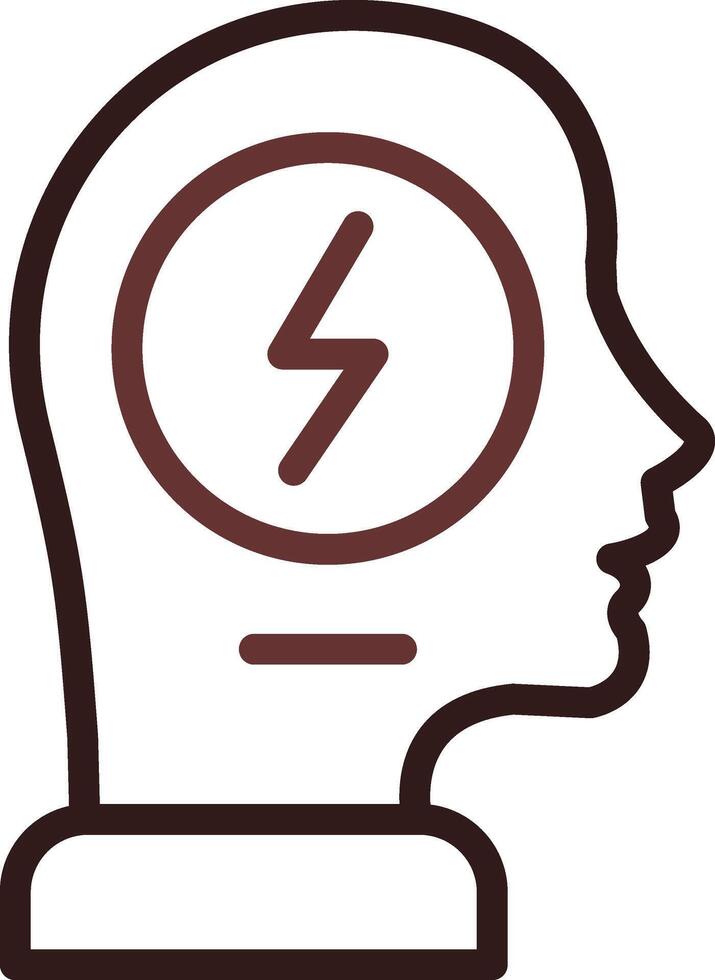 Brainstorm Creative Icon Design vector
