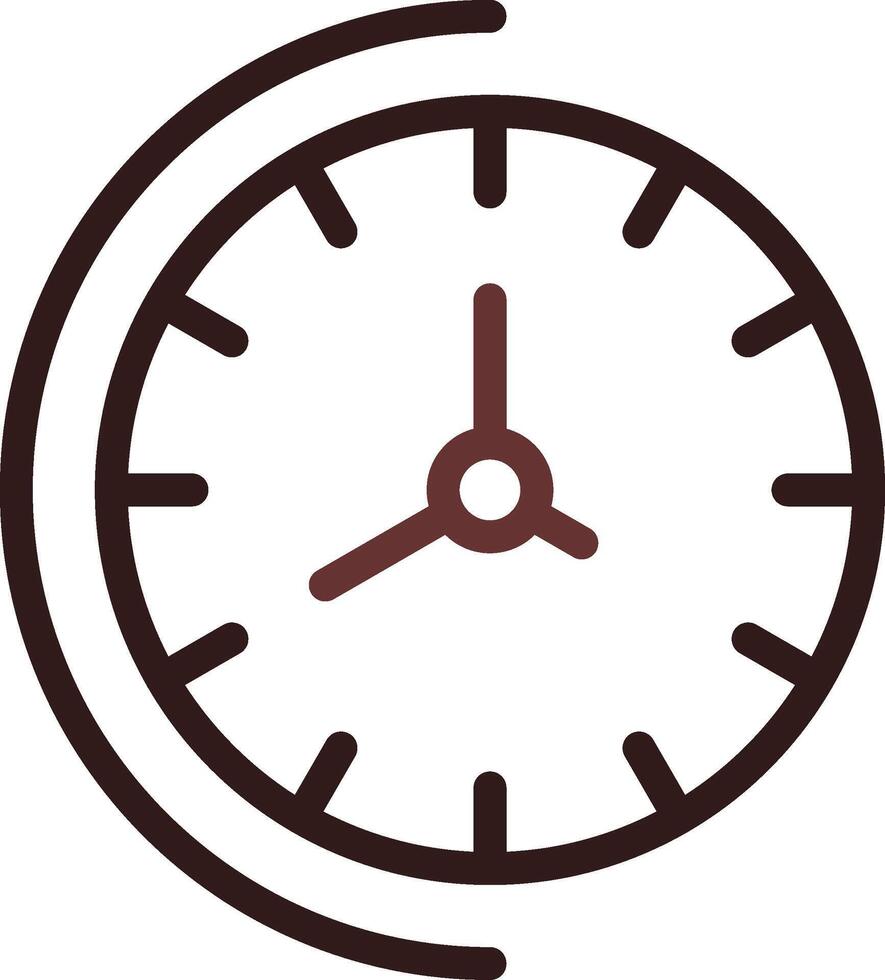 Timing Creative Icon Design vector