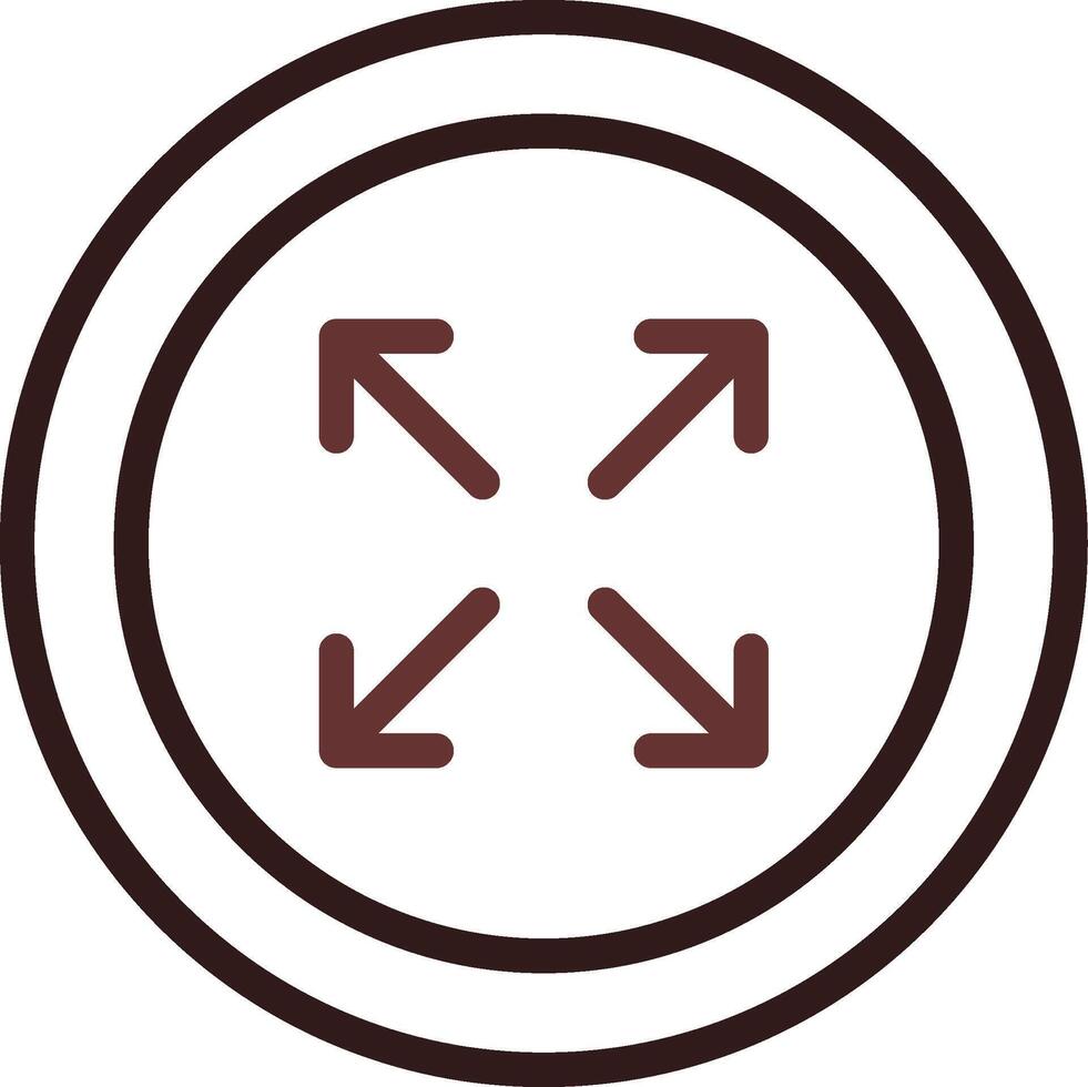 Expand Creative Icon Design vector
