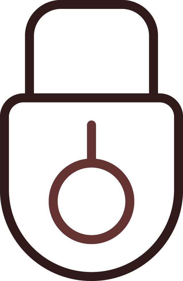 Lock Creative Icon Design vector