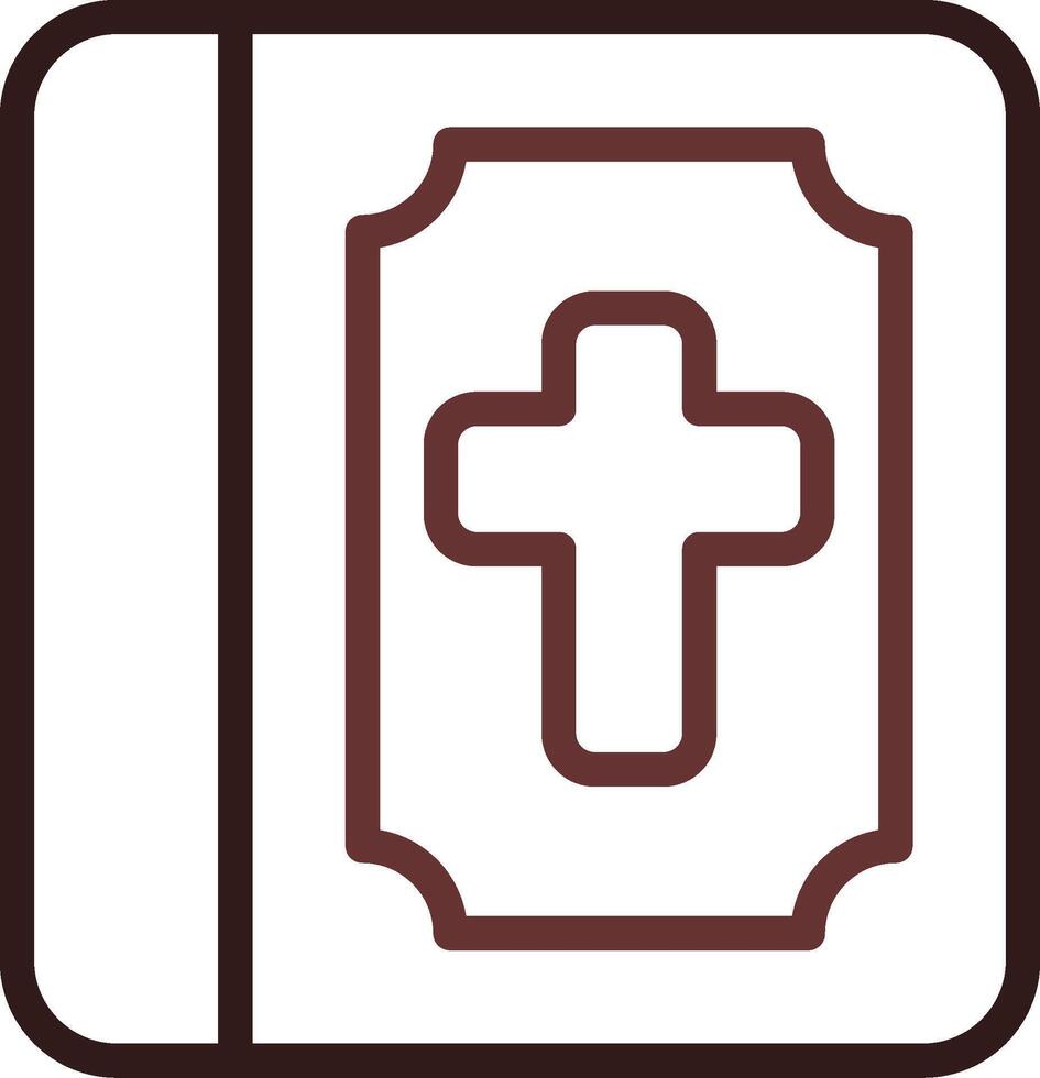 Bible Creative Icon Design vector