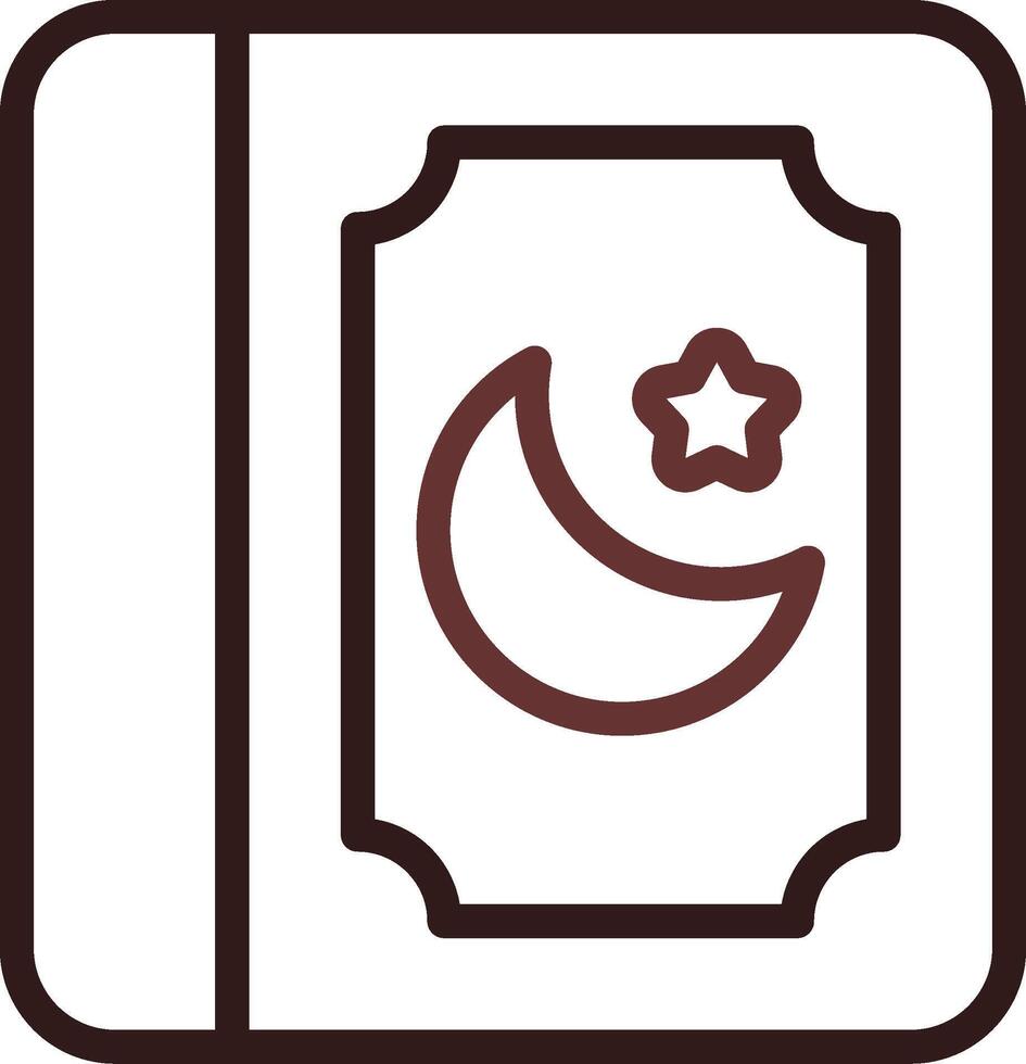 Quran Creative Icon Design vector