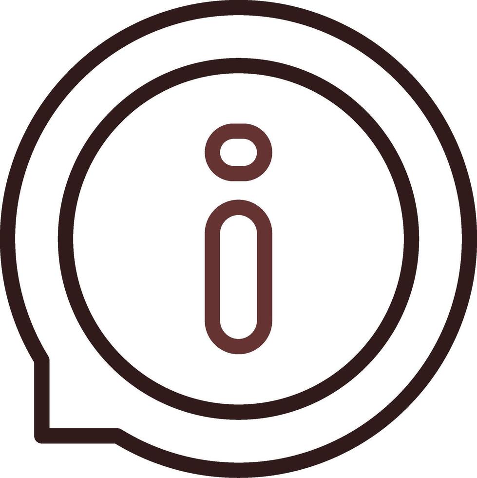 Line Two Color Design vector