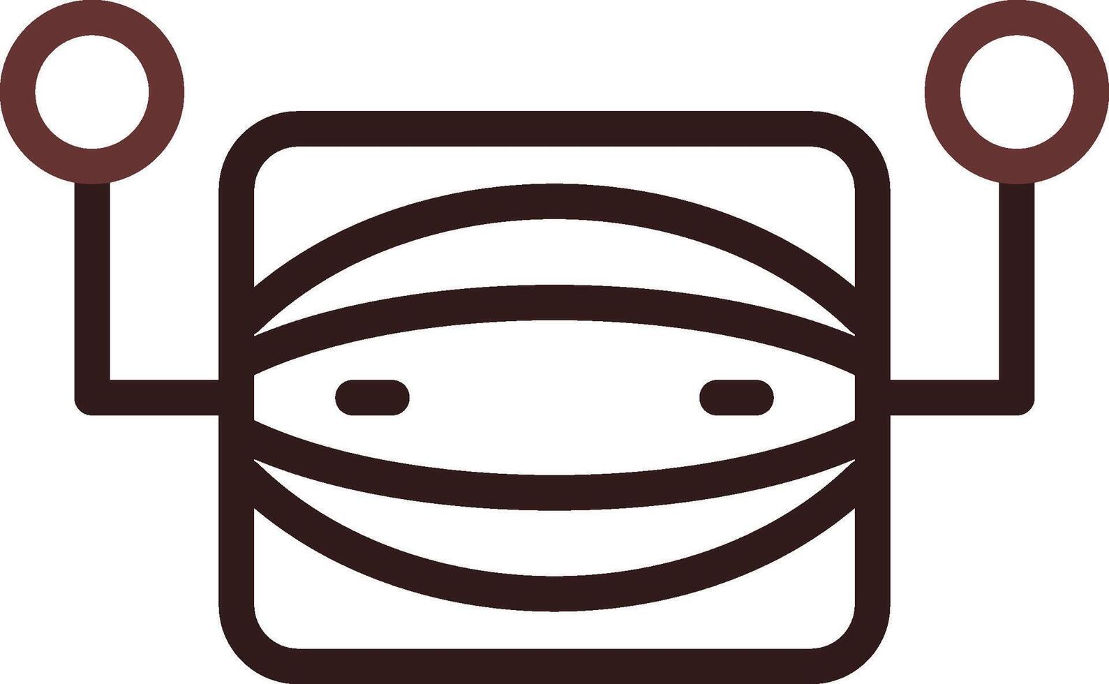 Virtual Assistant Creative Icon Design vector