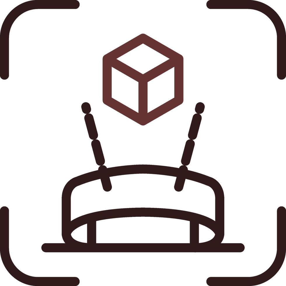 Simulation Creative Icon Design vector