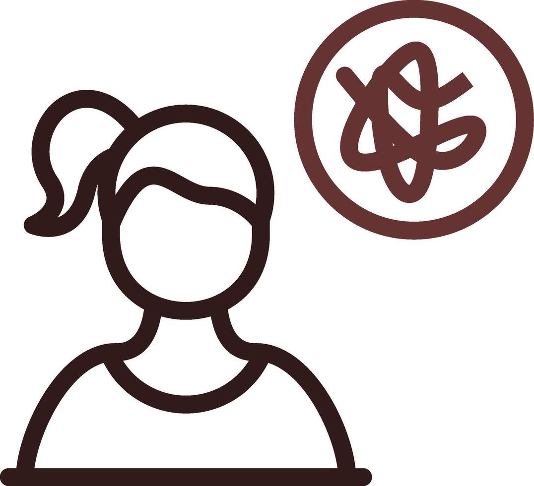 Mess Creative Icon Design vector