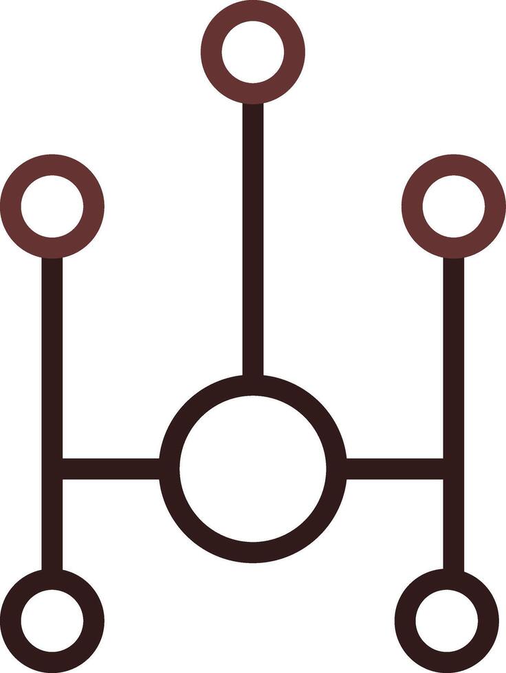 Link Creative Icon Design vector