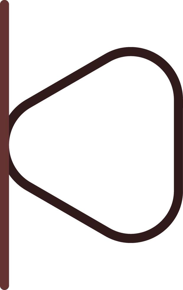 Pervious Creative Icon Design vector