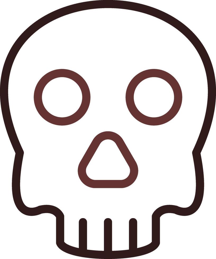Skull Creative Icon Design vector