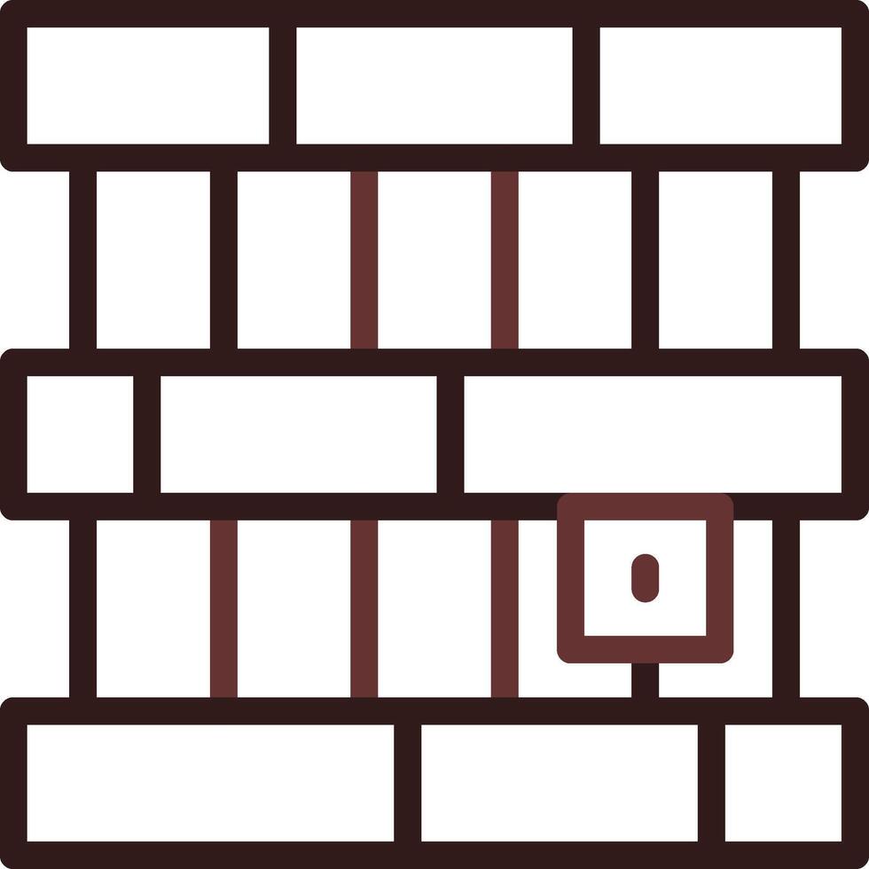 Jail Creative Icon Design vector