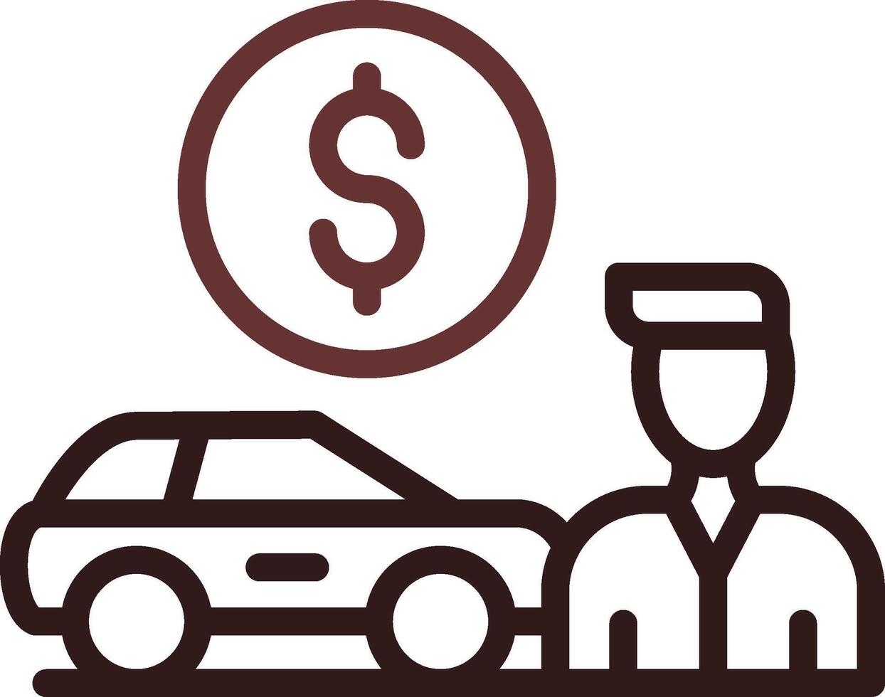 Dealer Incentives Creative Icon Design vector