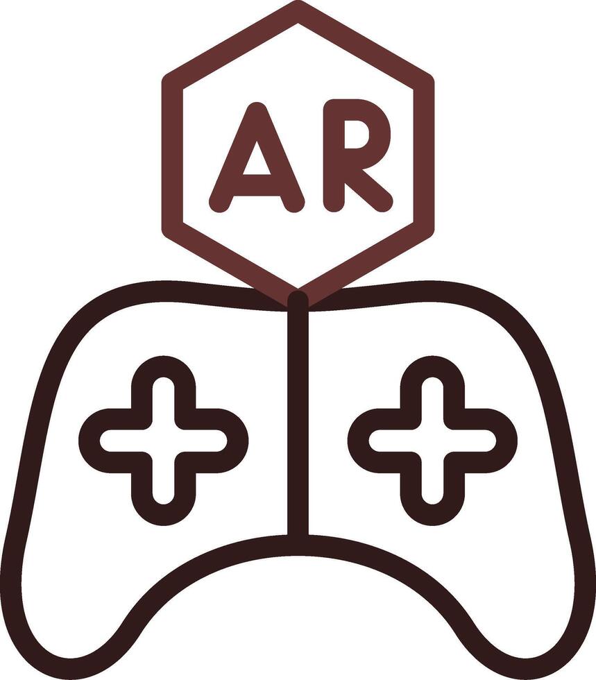 Ar Controller Creative Icon Design vector