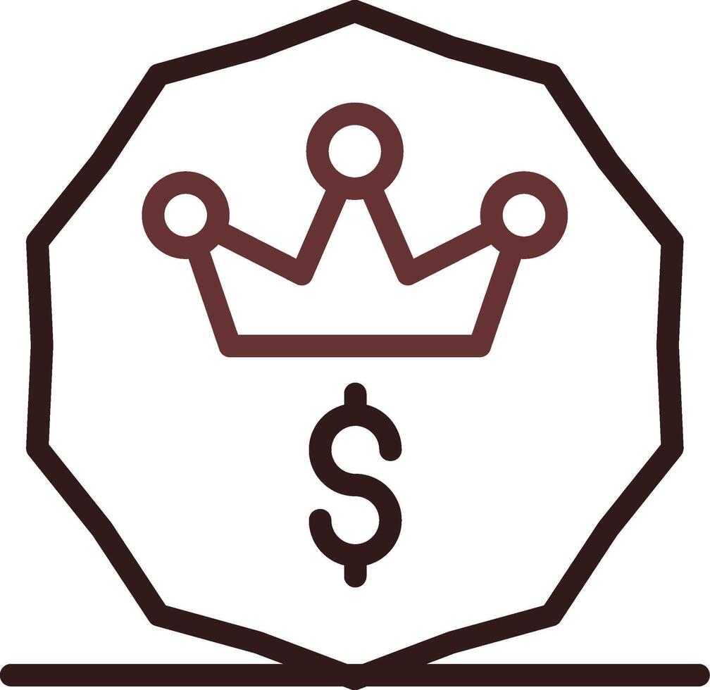 All Inclusive Price Creative Icon Design vector