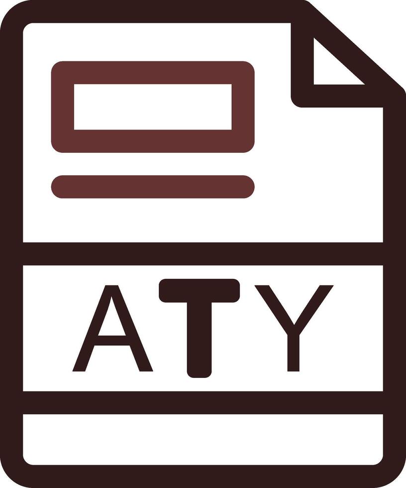 ATY Creative Icon Design vector