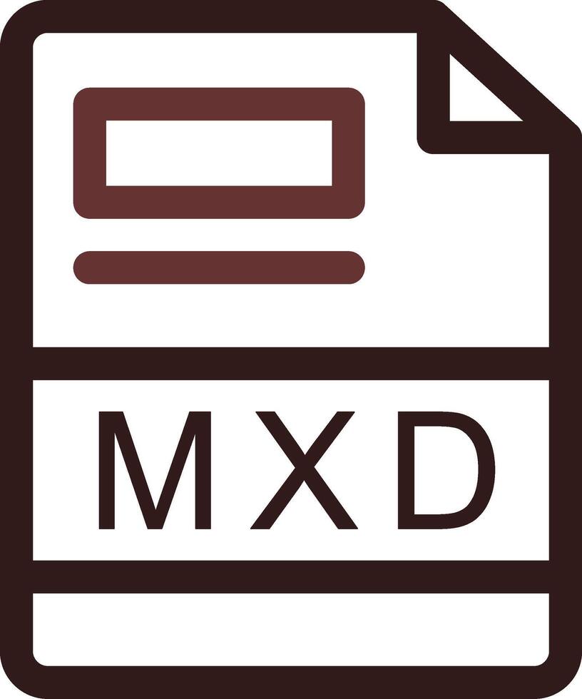 MXD Creative Icon Design vector