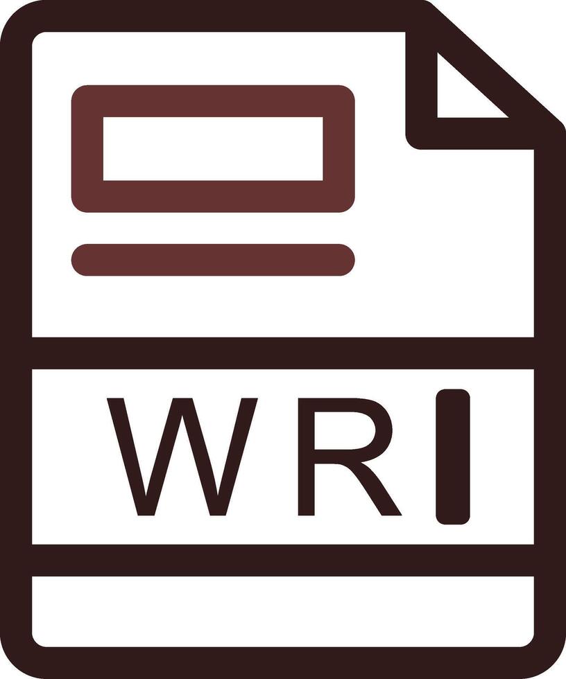 WRI Creative Icon Design vector