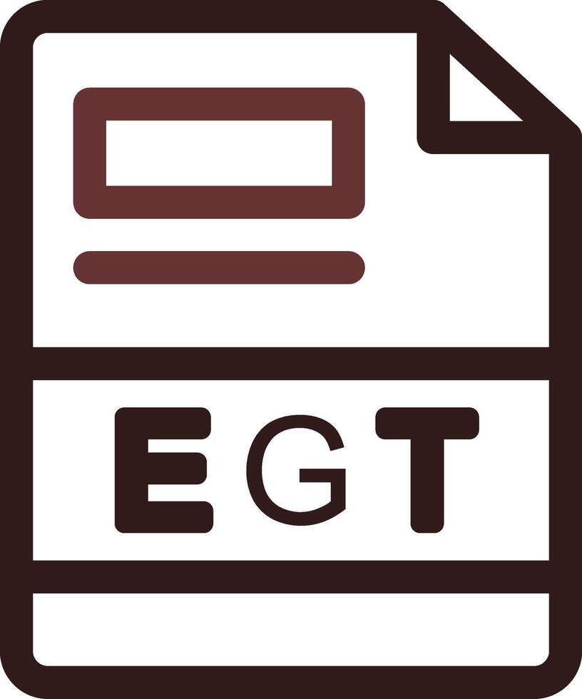 EGT Creative Icon Design vector