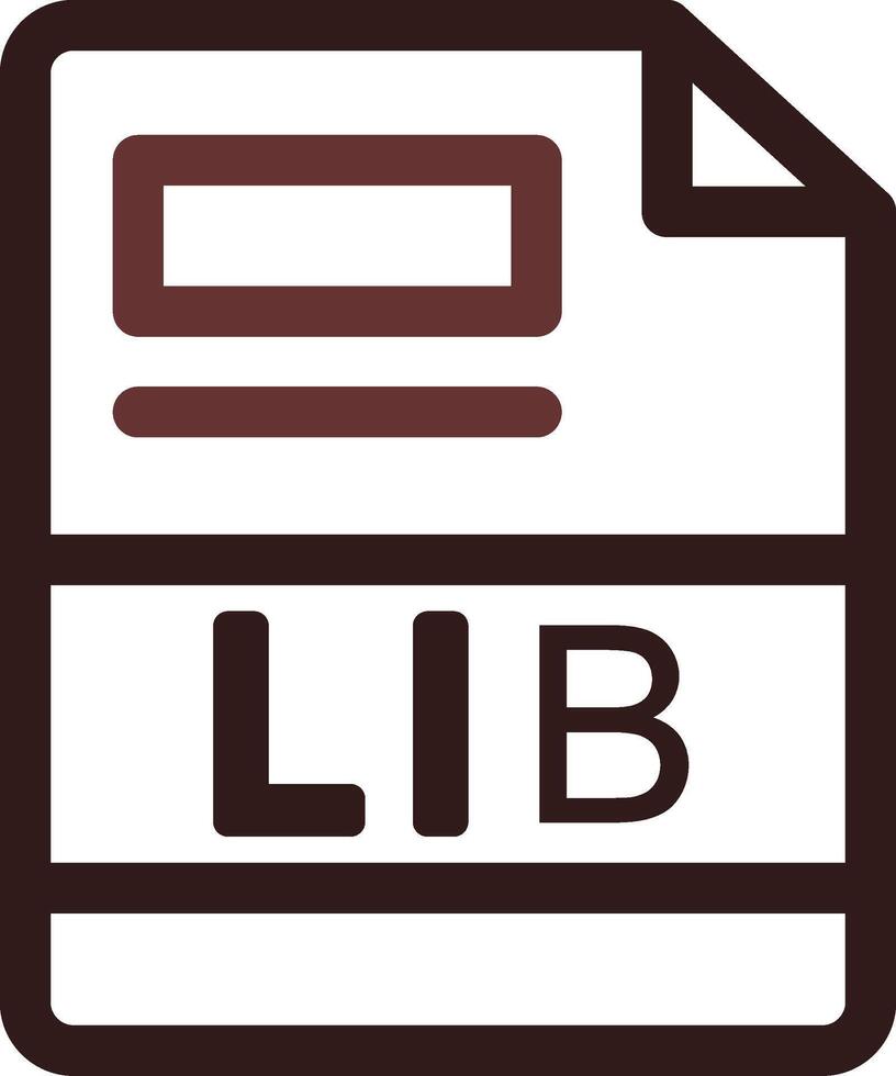 lib creativo icono diseño vector