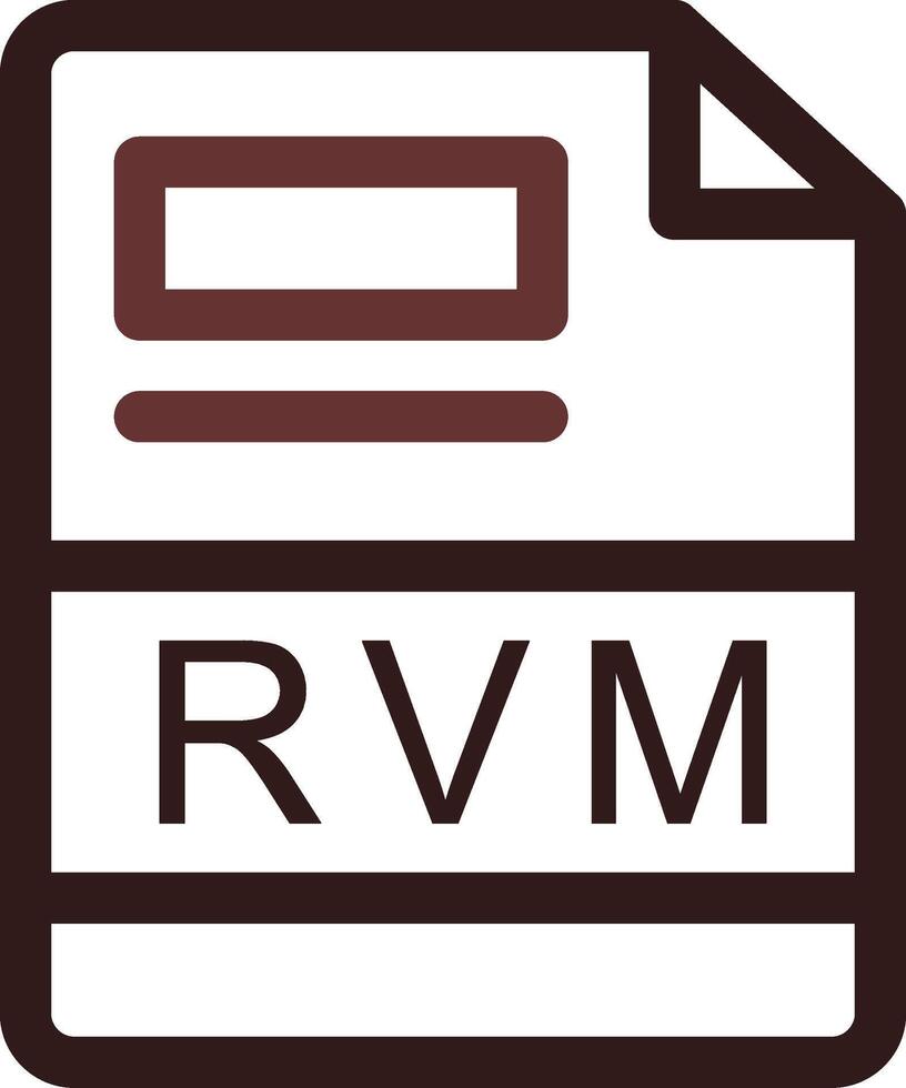 RVM Creative Icon Design vector