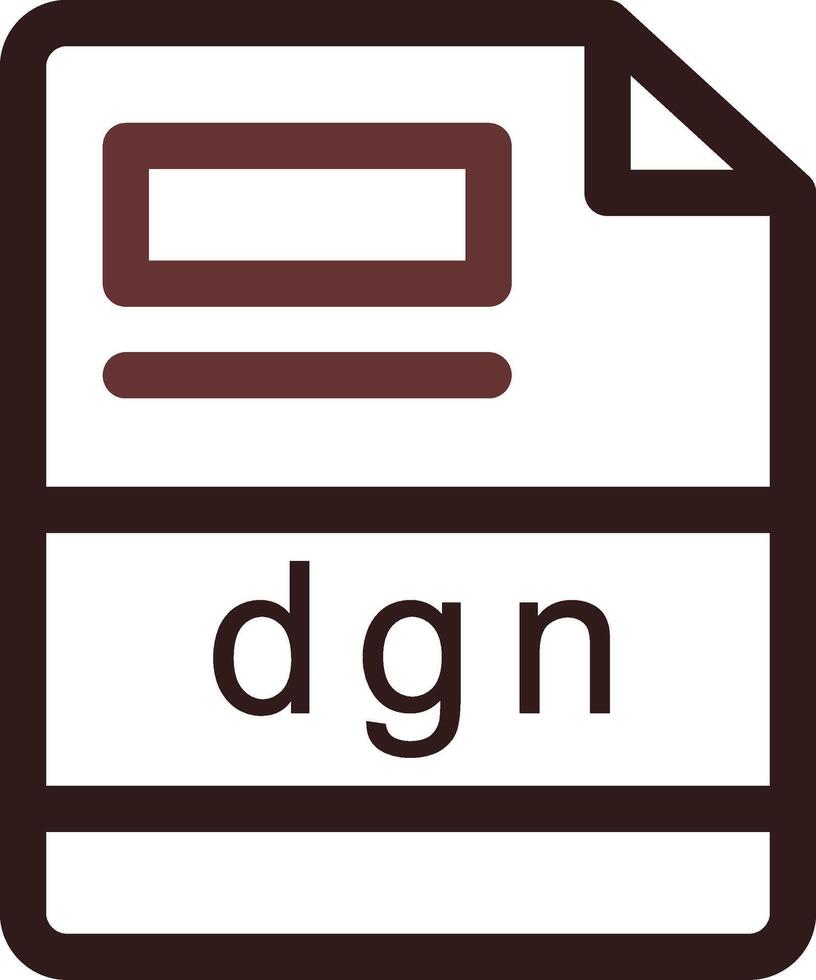 dgn creativo icono diseño vector