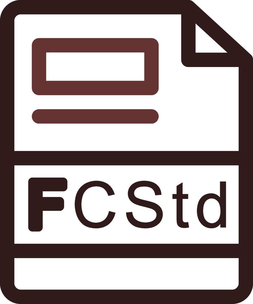 fcstd creativo icono diseño vector