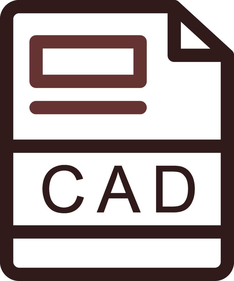CAD Creative Icon Design vector