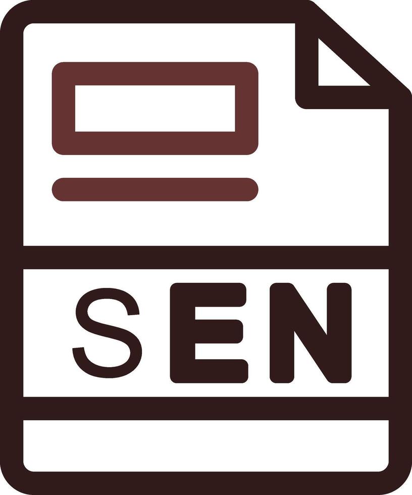 SEN Creative Icon Design vector