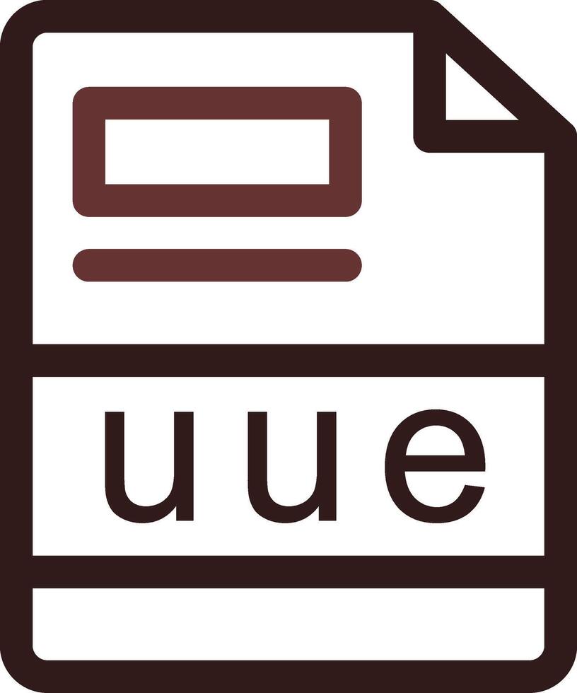 uue Creative Icon Design vector