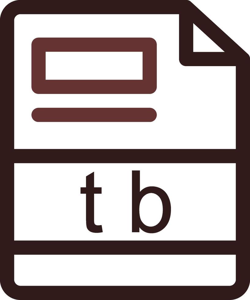 tb Creative Icon Design vector